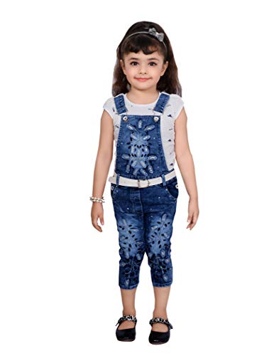 Denim Dungaree for Baby Girls 