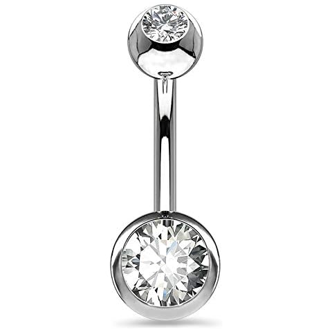 Piercing Nombril Titane OUFER 14G Cover