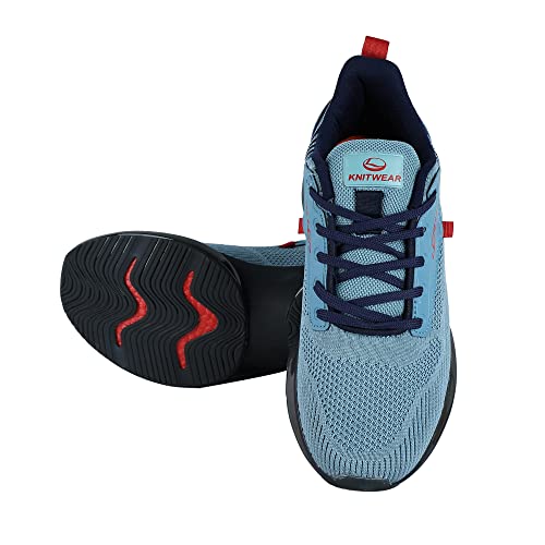 Image of Lancer Mens Energy-14blu-red Sports Shoes