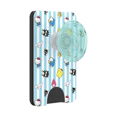 Image of PopSockets Phone Wallet for MagSafe, Phone Card Holder with Grip, Hello Kitty - Hello Kitty and Friends