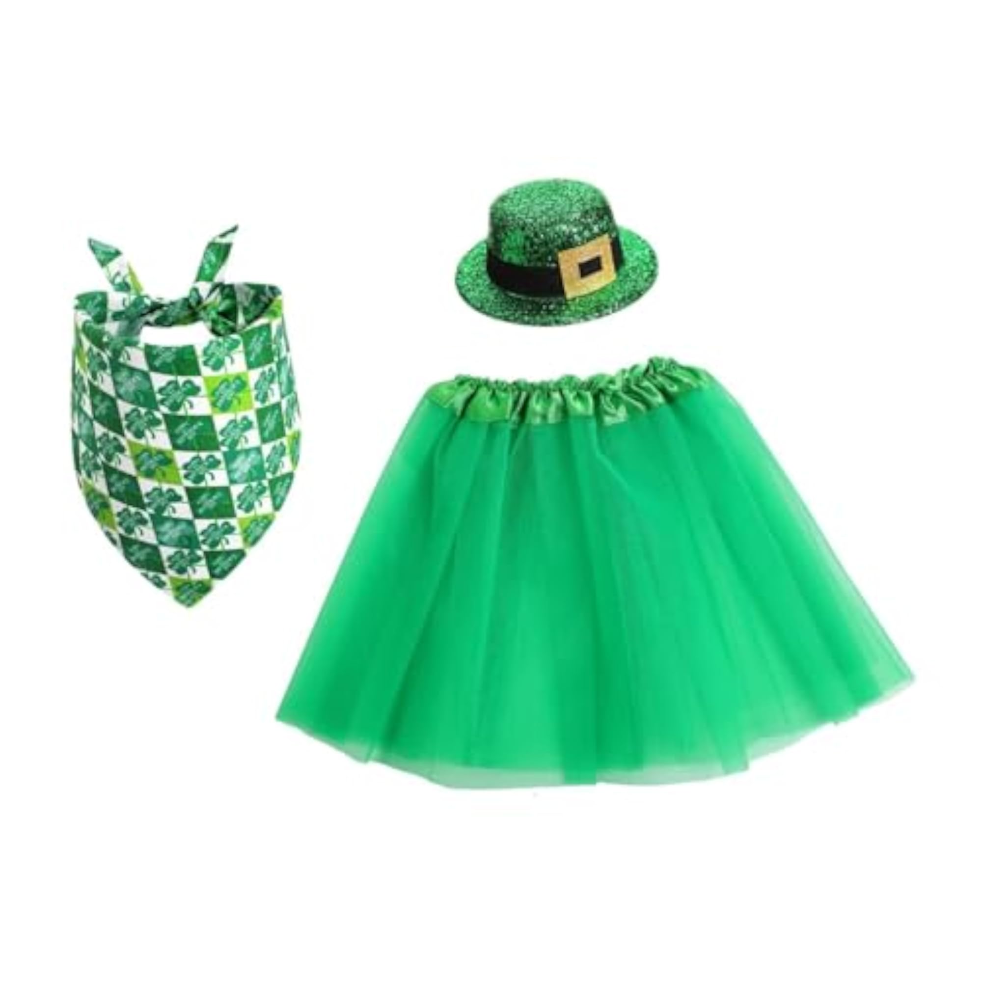 Goose Outfit Set for St. Patrick's Day Celebration