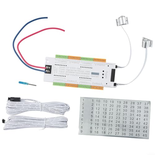 Sensor para movimiento de escalera automática de 32 canales y controlador programable DC12V 3
