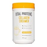 Vital Proteins Collagen Creamer – Vanille Geschmack – 305 g – Kollagenpulver mit Kokosmilchpulver – aus Rinder-Kollagen-Peptiden