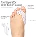 Toe Separators Bunion Corrector Relief Protector Straightener Kit for Women and Men to Wear with Shoes Day and Night Foot Care of Bunion Aid treatment Pain in Toe 9 Pack