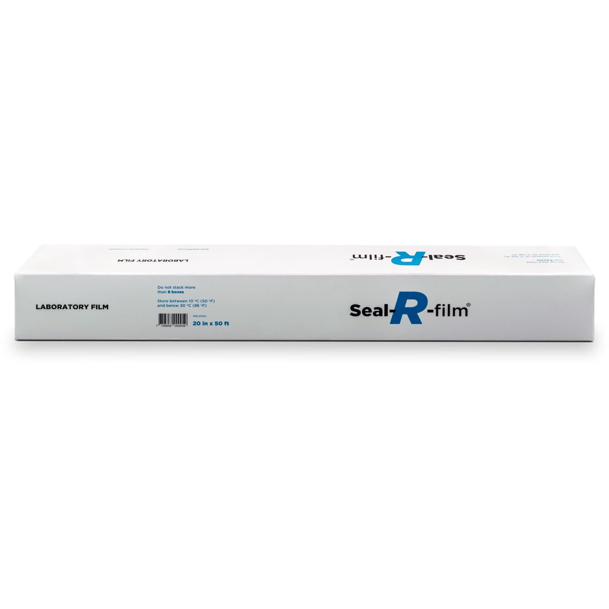 Globe Scientific Seal-R-Film, Laboratory Sealing Film, 20" X 50ft, Ultra Flexible, Clear, thermoplastic Tape, Parafilm Alternative, Fits Most Shapes, SRF-PRC2050, 1 Roll