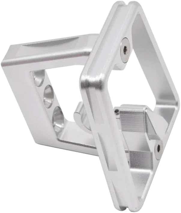 Front Carrier Block for Brompton Super Lightweight Aluminum Silver