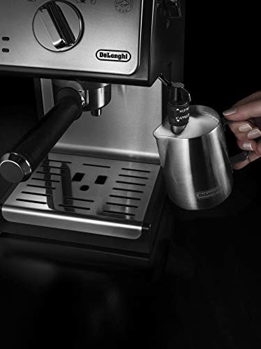 De'longhi - Cafetera de Bomba Tradicional para Espresso y Cappuccino,  Admite Café Molido y Monodosis, 2 Tazas Simultáneamente, Depósito de Agua  de 1.1 l, 1100 W, ECP 35.31, Negro y Plata : Amazon.es: Hogar y cocina