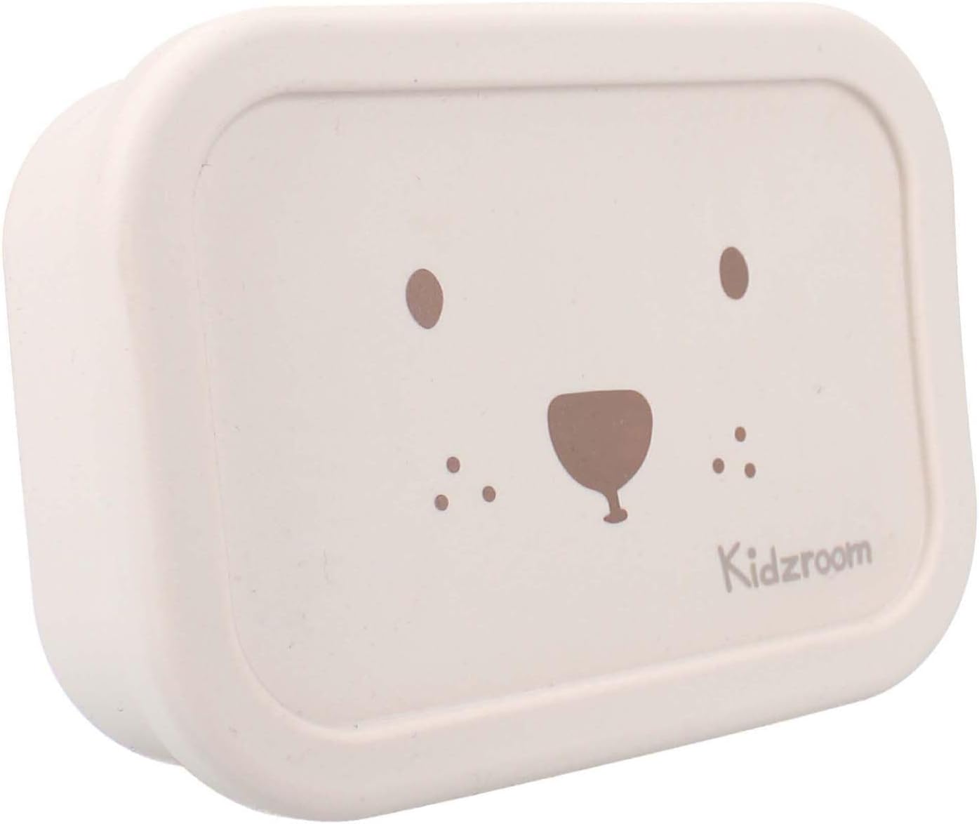 Silicone Lunch Box Beary Excited, Beige