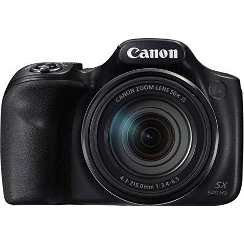 Câmera Canon Powershot Sx540 Hs, Wi Fi, 20.3mp/vídeo Full Hd - Preta
