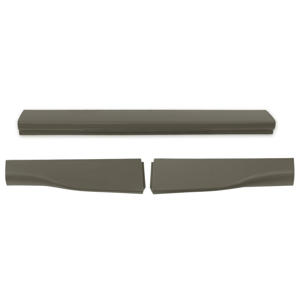 G-PLUS 3PCS Flex Step Tailgate Molding Trim, Compatible with 2011-2016 Ford F250 F350 F450 F550 Super Duty King Ranch Models with Built-in Rear