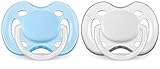 Philips Avent SCF178/25 Schnuller Freeflow 0-6M, Jungen