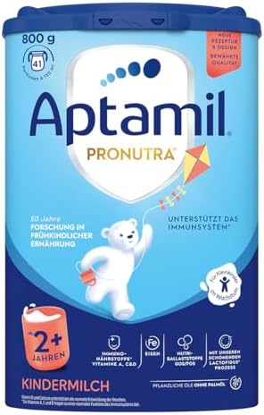Aptamil Kindermilch 2 Plus – 800g – Kindermilch ab 2 Jahren – Palmölfrei