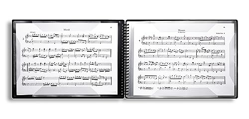 Lutany Notenmappe Spiralheft Querformat A4