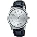 Casio Men's MTPV001L-7B Black Leather Quartz Watch