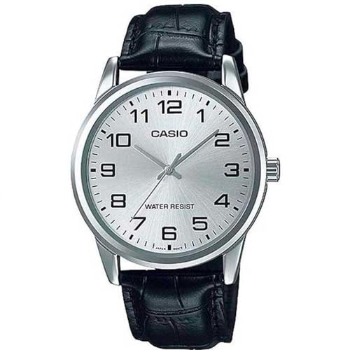 Casio Mtpv001l7b Watch One Size, White, Strap.