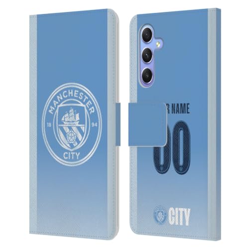 Protégez votre Samsung A34 5G avec l'étui portefeuille personnalisé Man City FC
