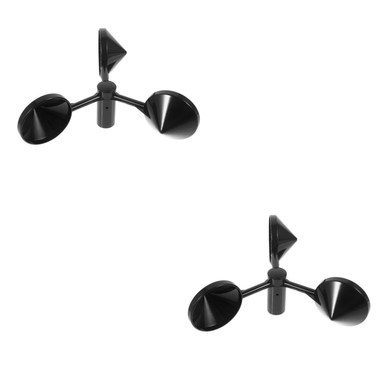 Yardenfun 2 Piezas De Sensor De Velocidad del Viento Anemómetro De Repuesto Taza De Viento De 3 Tazas Herramienta De Medición De Velocidad del Viento Medidor De Viento Seguro Y Resistente.