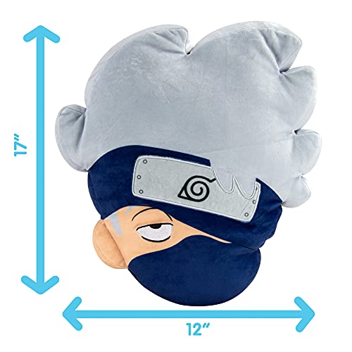 Club Mocchi Mocchi - Mega Kakashi Plüschtier 38cm von Nintendo, super weiches Kissen, Schlafzimmer-Accessoires für Sammler sowie Mädchen und Jungen ab 3 Jahren