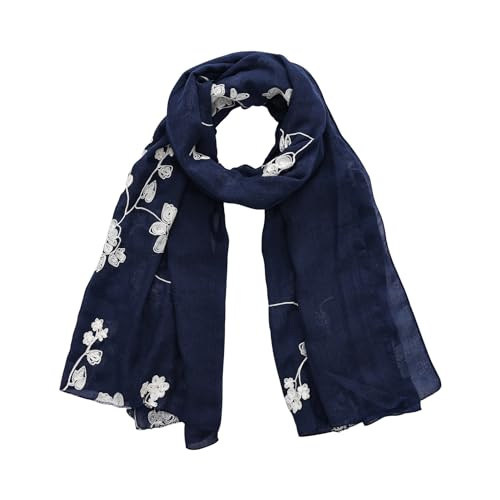 [Formemory] ストール 春物 大判ストールUV対策 刺繍 大判ストール 紫外線防止 日焼け防止 冷感 冷房 対策 刺繍シルク UV スカーフ おしゃれ ふんわり 冷房対策 スカーフ レディース 春夏 旅行 上品 誕生日プレゼント 敬老の日 プレゼント