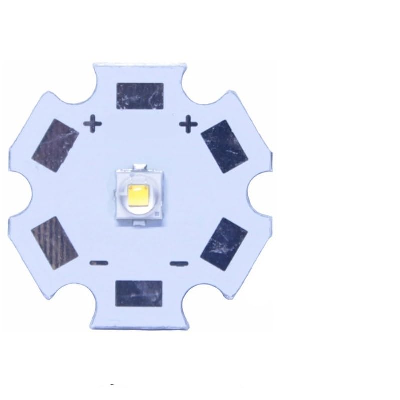 50PCS 3W LED XPE2 XP-E2 R3 Warm White 3000K 1W-3W LED Diode Chip Light Lamp With 20mm PCB