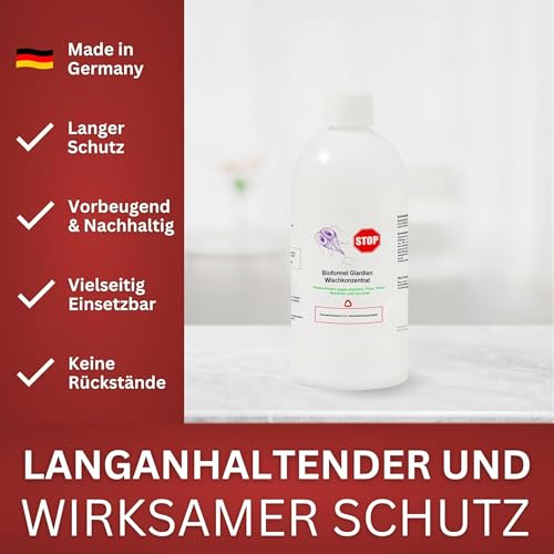 LTK-008 BIODELTA Giardien Spray 1L Wischkonzentrat für Hund, Katze & co - Haustier Hygiene Spray - Giardien Desinfektionsmittel gegen Viren Bakterien & Pilze - effektiver Geruchsentferner
