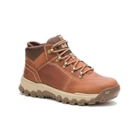 Caterpillar Men's Threshold Rebound Trek Hiking Boot, Leather Brown, 8 Wide