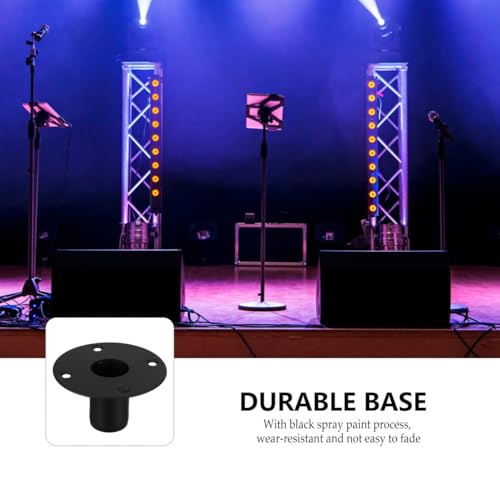 TOYANDONA Lautsprecherständer 2 STK Lautsprecher Eisen Unten Eiserne Lautsprecherbasis Dj-Lautsprecher Stativ Soundbar Masthalterung Für Lautsprecherboxen Lautsprecherhalter Aus Metall Cd Zubehör