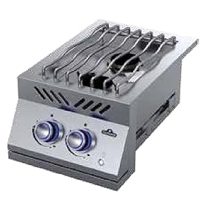 Napoleon Built-In Component - BIB12RTPSS - Dual Drop-In Range Style Burner, BBQ Grill, Marine Grade Stainless Steel, Propane Gas, 12-inch Burner, JETFIRE™ Ignition, Easy To Light, Ergonomic Knob, Backlit Knob Napoleon Built In Component BIB12RTPSS Dual Drop In Range Style Burner BBQ Grill Marine Grade Stainless Steel Propane Gas 12 inch Burner JETFIRE Ignition Easy To Light Ergonomic Knob Backlit Knob