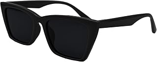 Polarized UV400 Protective Women Vintage Cateye Retro Square Frame Sunglasses