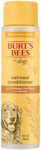 Burt’s Bees for Pets Oatmeal Dog Conditioner with Honey, Moisturi...