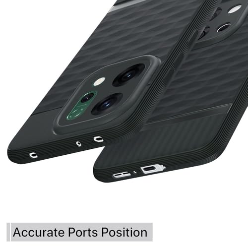 Image of amazon basics Shockproof Case for Oppo Reno14 Pro 5G | Full Camera Protection | TPU Flexible Back Cover for Oppo Reno14 Pro 5G (Military Green)