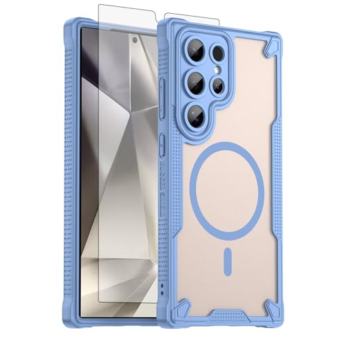 Coque Samsung S24 Ultra 5G antichoc translucide compatible chargeur induction