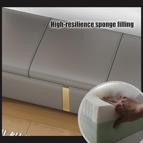 Banc ottoman de bout de lit pour ranger les couvertures facilement - 6