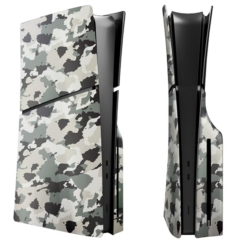 Image of Face Plates Protective Shell Panel for PS5 Slim Optical Drive Version for PS5 Slim Digital Version Shell (Disc Version)