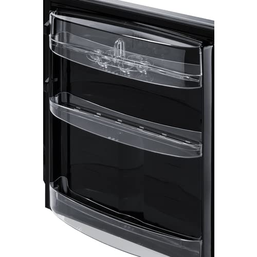 Summit Appliance FF6BK2SS 24 Inch Wide Under Counter Refrigerator 5.5 Cu.Ft. Made In Europe thumb #4