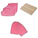Produktbild Zubehöre für Paraffinbad, inkl. 2 x Handschuhe, 2 x Socken, 50 x Holzstäbchen