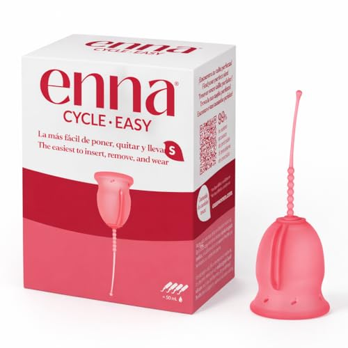 Enna Cycle Easy Talla S – Copa Menstrual Reutilizable – Silicona Médica – Easy Removal – Fabricada en España