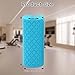 AIKESIWAY Thick Dumbbell & Barbell Grips for Weightlifting - High-Density Silicone Rubber, Non-Slip Gym Grips for Muscle Growth, Hand Stress Relief, Arm Blaster Adapter (1 Pair) (Blue)