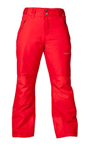 Arctix Kids Snow Pants with Reinforced Knees and Seat, Legacy Formula One Red, Small