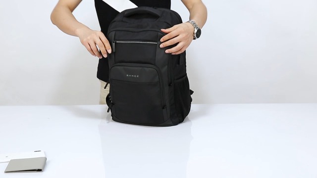 Red Lemon Swiss Cut Design 15.6 Inch Smart Laptop Backpack Bag