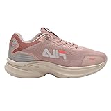 Tênis Fila Lancer, Feminino Rosa Claro/Prata/Coral 35
