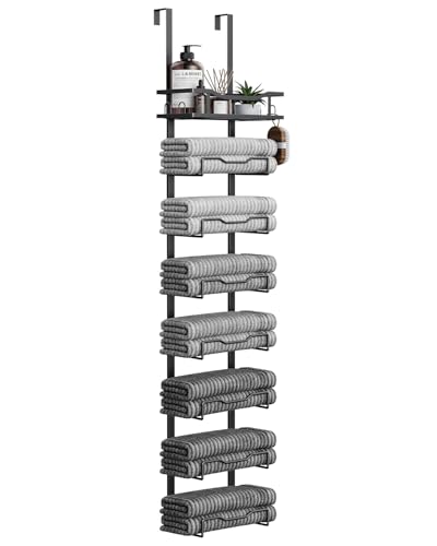 Aetyord Hanging Towel Racks for Bathroom No Drill - Over