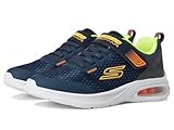 Skechers Boy's Microspec MAX Advance Sneaker, Navy, 12.5 UK Child