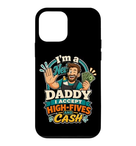 I'm A New Daddy Funny First Time Dad ���[���A �X�}�z�P�[�X iPhone 12 mini �p