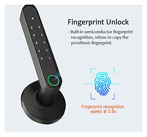 Serrure connectée application téléphone avec code unique et empreinte digitale - 5