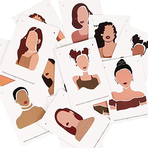 MOZXIRZ 100 Pieces Earring Cards Earring Necklace Display Cards Earring Holder Cards with 100 Pieces Self-Seal Earring Packaging Bag Earring Card for Jewelry Display Handmade Ear Stud MOZXIRZ 100 Pieces Earring Cards Earring Necklace Display Cards Earring Holder Cards with 100 Pieces Self-Seal Earring Packaging Bag Earring Card for Jewelry Display Handmade Ear Stud