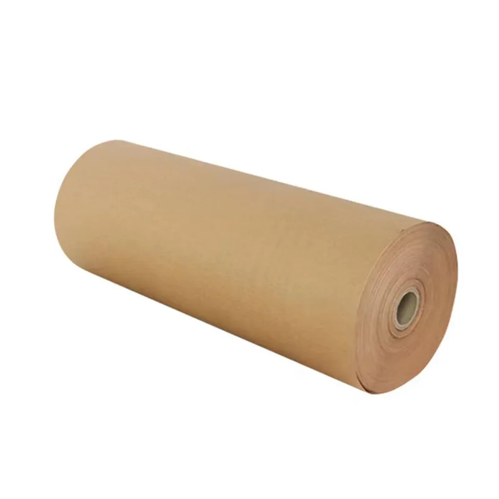 10/30/50 Meter Original Holz Zellstoff Braun Kraft Papier Rolle Puffer Verpackung Papier Rolle Kraft Papier Geschenkpapier Natur(38cm x 50 Meters)