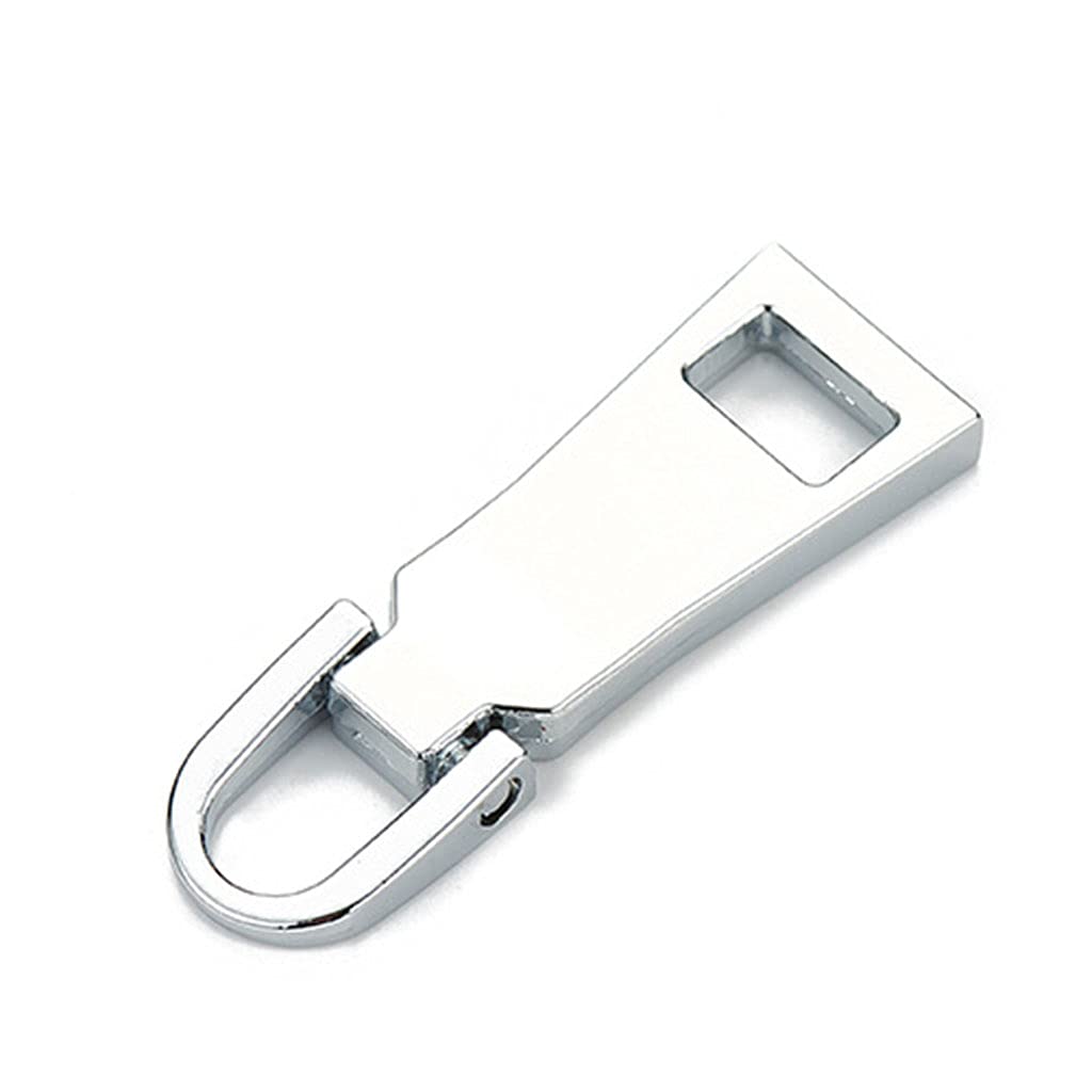Lot De 10 Clips Sécurité Fermetures Éclair Anti-vol - Alliage Zinc Noir Et Argenté