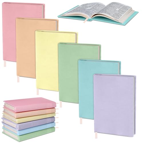 Couverture de livre en tissu couleur macaron pour ranger ses fournitures de rentrée