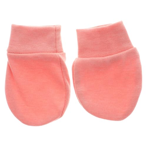 BESPORTBLE Newborn Mittens Soft Breathable Cotton Gloves Anti-scratch Ideal for Infants Toddlers 1 Pair